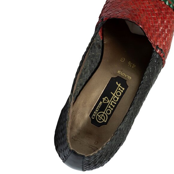 Dorndorf (West Germany) 70s, Chromatic Zones, Beveled Block Heel, Hybrid - Picture 5 of 5